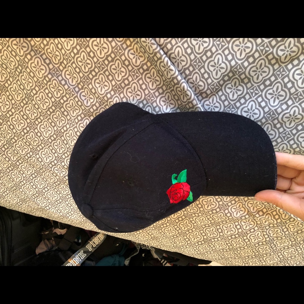 Rose baseball hat